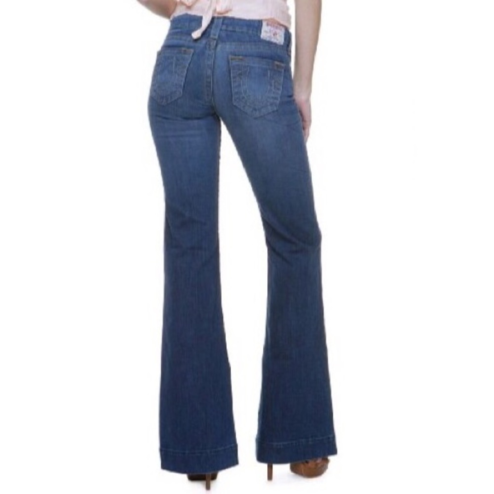 True Religion Dana Wide Leg Trouser Jean NWOT